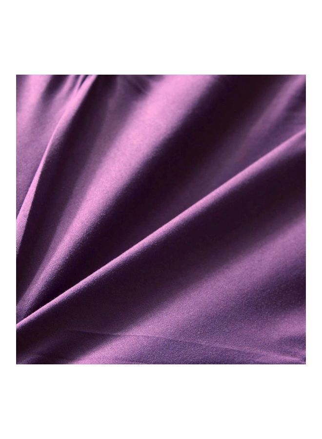 NIBEMINENT 2-Piece Bed Cover And Pillowcase Bedding Set Polyester Purple - Image 4