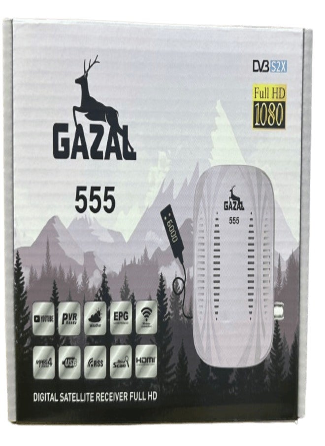 Generic GAZAL 555 DV3 S2X DIGITAL SATELLITE RECEIVER FULL HD 