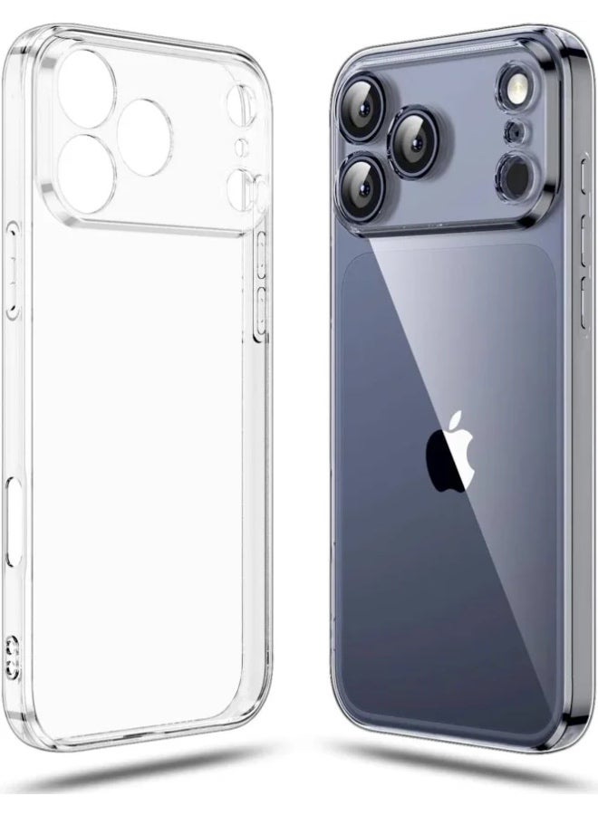 Ultra Thin Clear Phone Case for 17 Pro Max with Full Camera Coverage - Image 2
