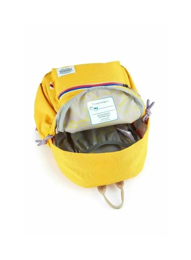 AMERICAN TOURISTER  Little Carter Backpack , Polyester, Mustard Yellow|Antimicrobial Lining|Perfect for Kids|Lightweight|Adjustable Padded Strap - 1 Year Global Warranty  | Best Price UAE
