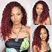 Forevery Goddess Locs Crochet Hair 12 Inch Goddess Faux Locs Crochet Hair for Black Women Pre Looped 6 Packs Bugurdy Boho Crochet Locs with Curly Ends, Long-Lasting & Low-Maintenance - Image 2