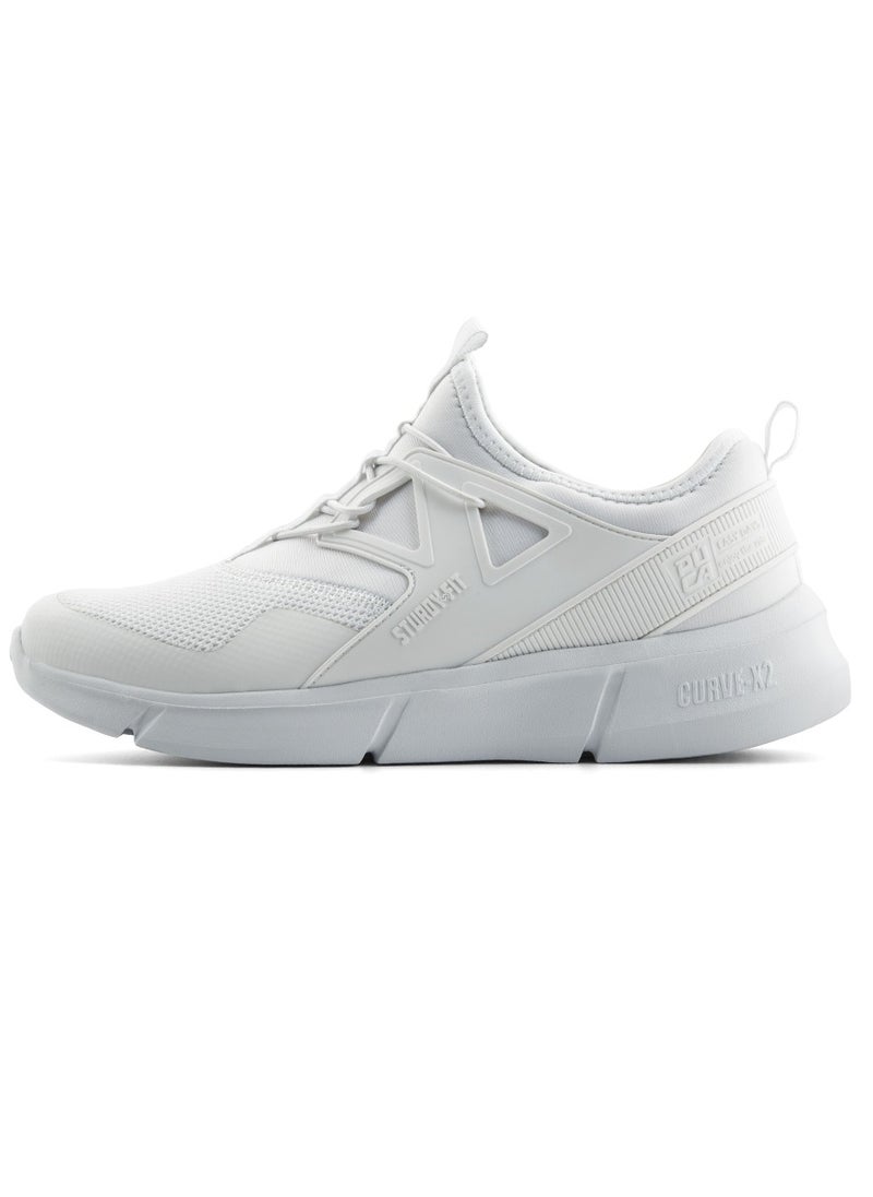 بوكا PUCA Sneakers for Men | Light Weight Casual Men's Shoes with Mesh Outer | X-Square White  - Image 4