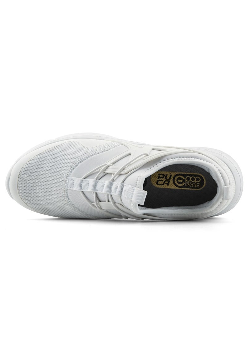 بوكا PUCA Sneakers for Men | Light Weight Casual Men's Shoes with Mesh Outer | X-Square White  - Image 5