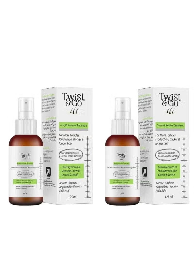 Twist&Go Twist & Go Length Intensive Treatment Lotion 125ML 1+1