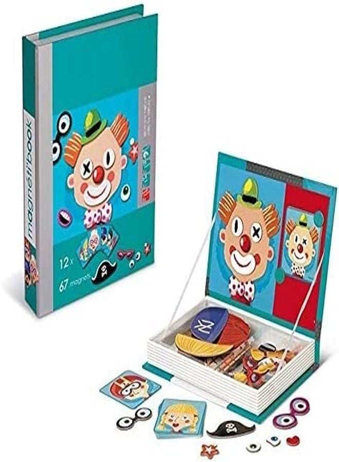 Deoxys 72 Pcs Making Faces Creative ?Social Emotional Learning Activities?Possesses Puzzles and Drawing?Stimulate Children's Interest?Repeat Creation?Sensory Toys for Autistic Children - Image 1