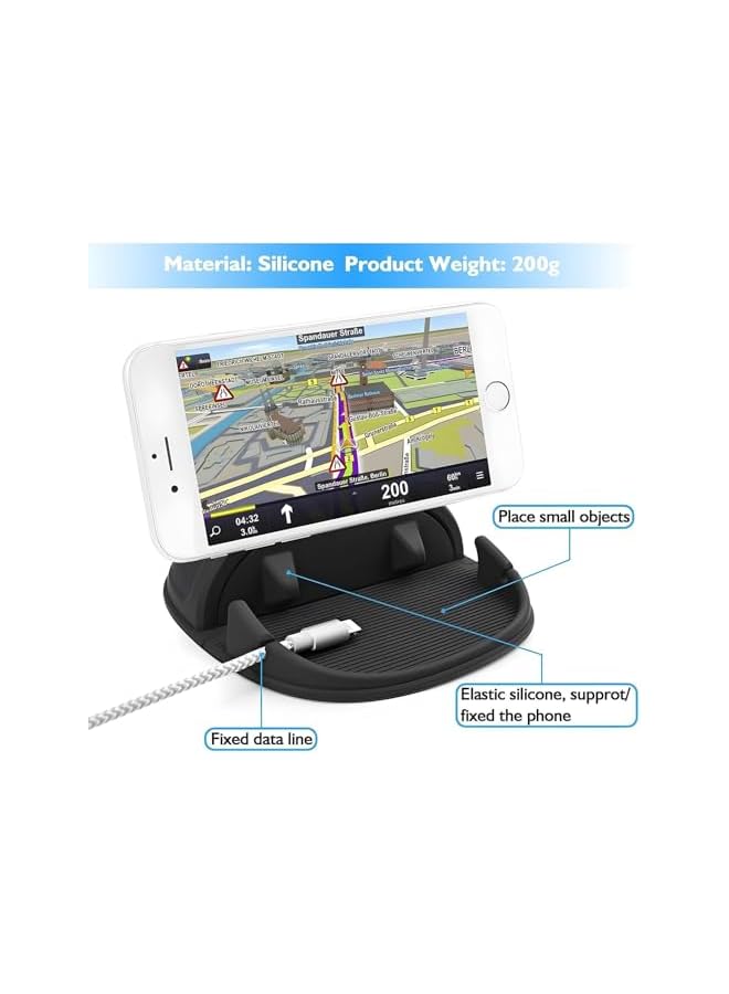 Green Tiger Car Phone Mount, Air Vent Clip Phone Holder with One-Hand Operation, Ideal for Uber/Taxi Drivers and Daily Commuters Using Smartphones - Image 5