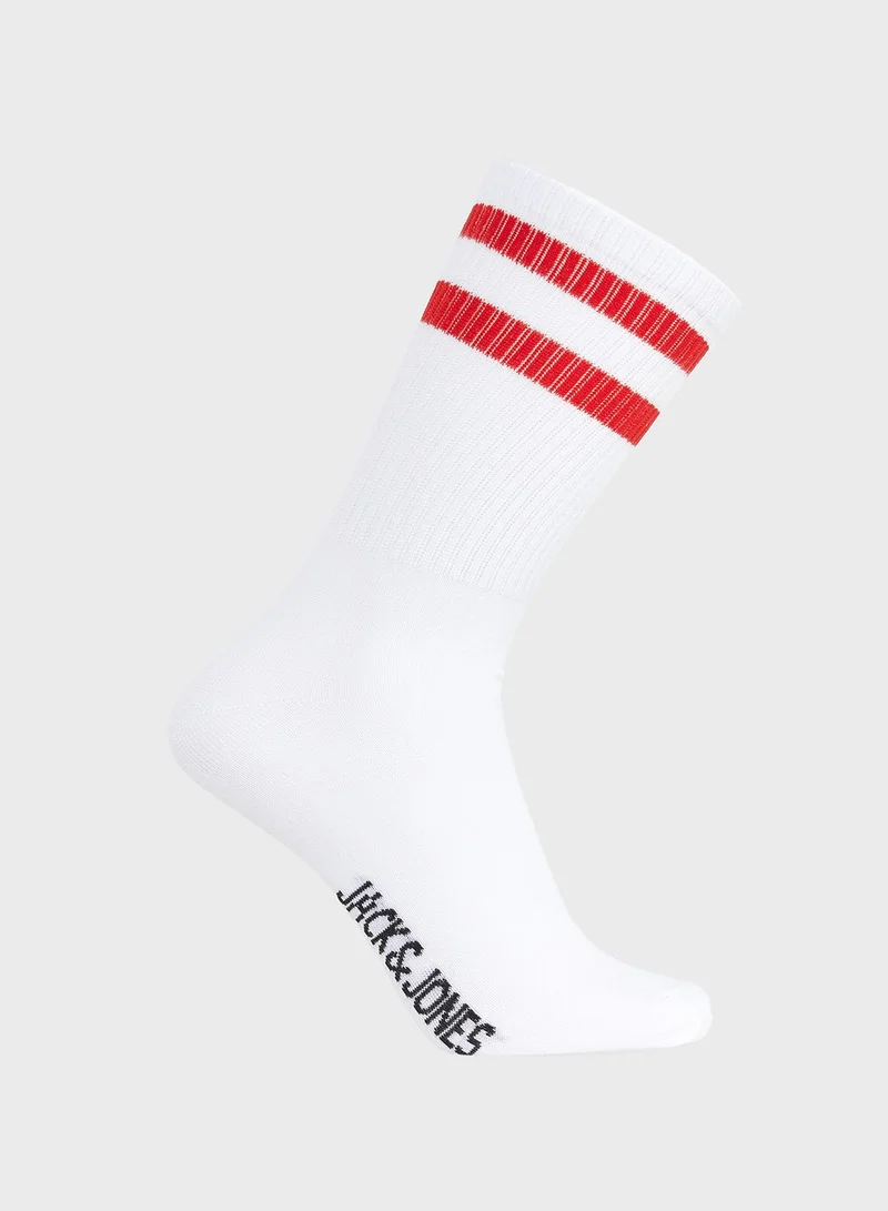 JACK & JONES 3 Pack Tennis Socks