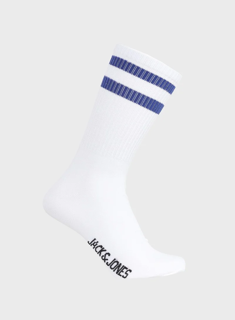 JACK & JONES 3 Pack Tennis Socks