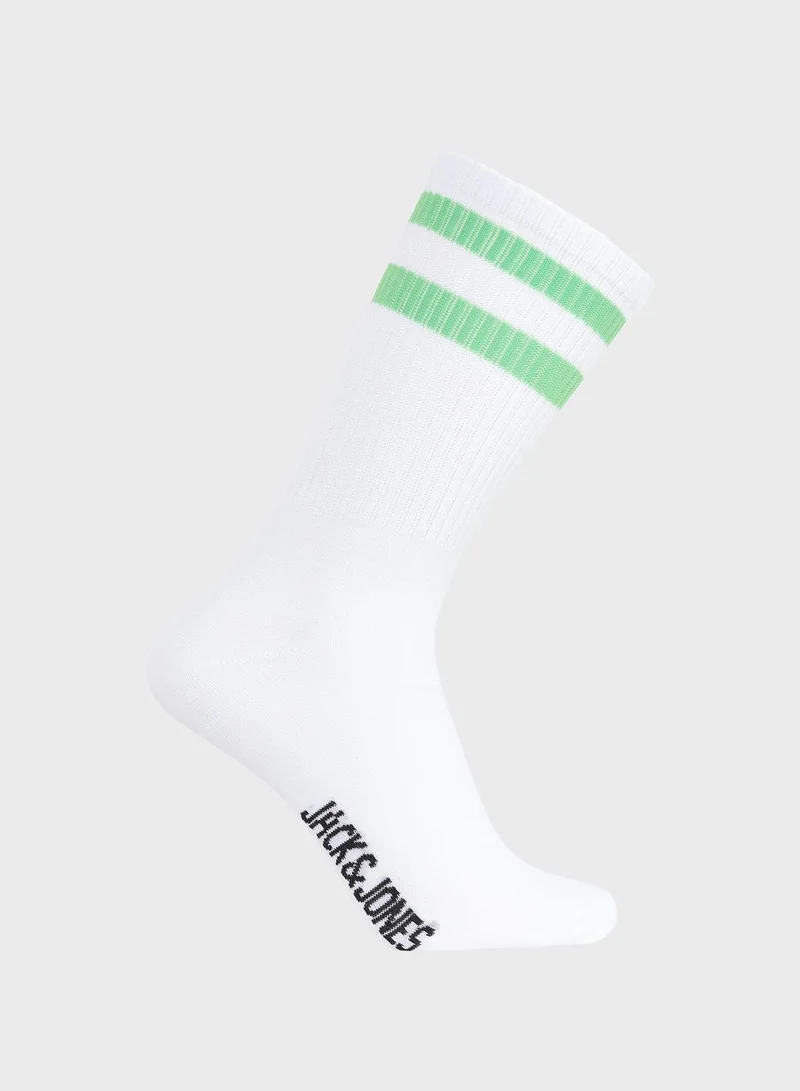 JACK & JONES 3 Pack Tennis Socks
