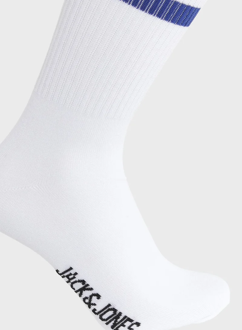 JACK & JONES 3 Pack Tennis Socks