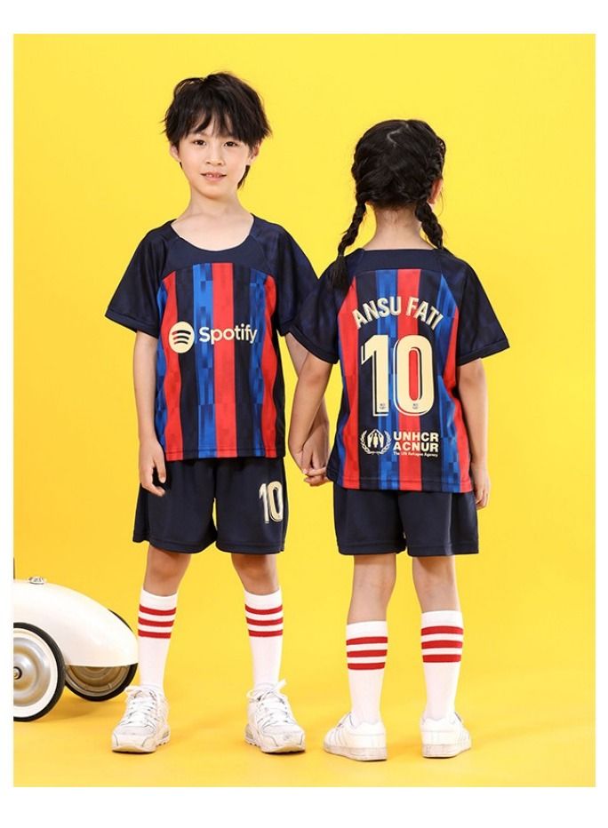نيبمينينت M MIAOYAN Football Club Jersey Home and Away Uniform Set Boys Girls Campus Sports Game - Image 1