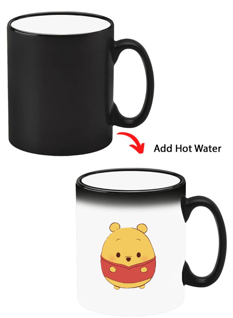 Theodor Color Changing Heat Sensitive Ceramic Mug, Image Revealed When HOT Liquid is Added! Pooh - Image 1