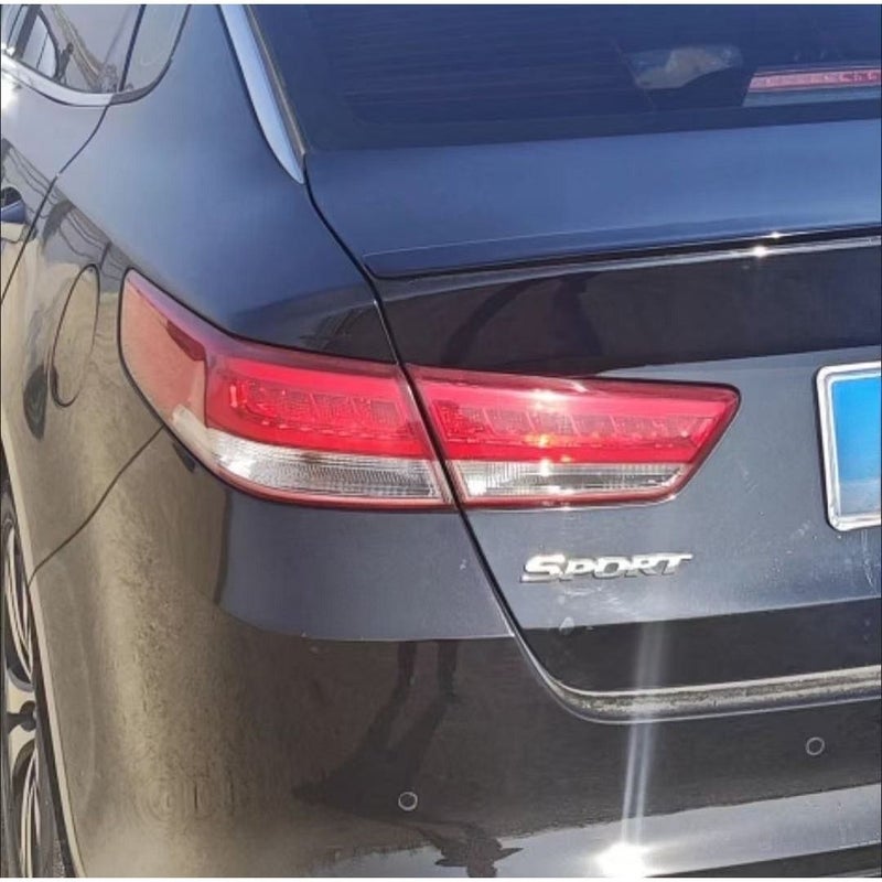 3D Chrome Black Sport Emblem Badge Reflective Metallic Car Door Decal for Vehicle Styling - Image 4