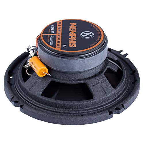 Memphis Audio PRX602 Power Reference Series 6.5" 2-Way Coaxial Speakers with Swivel Tweeters - Pair - Image 5