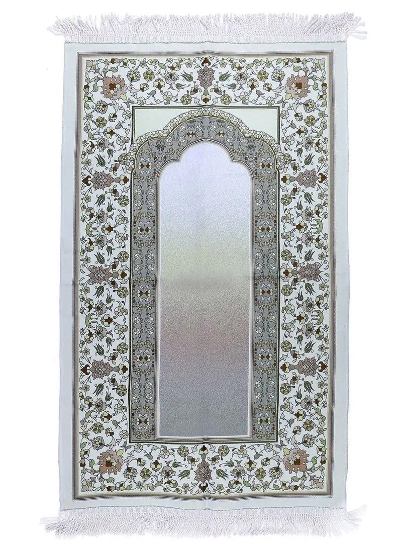 MANASEK - Manasek Boxed Prayer Mat With Dress_05b Green - Image 1