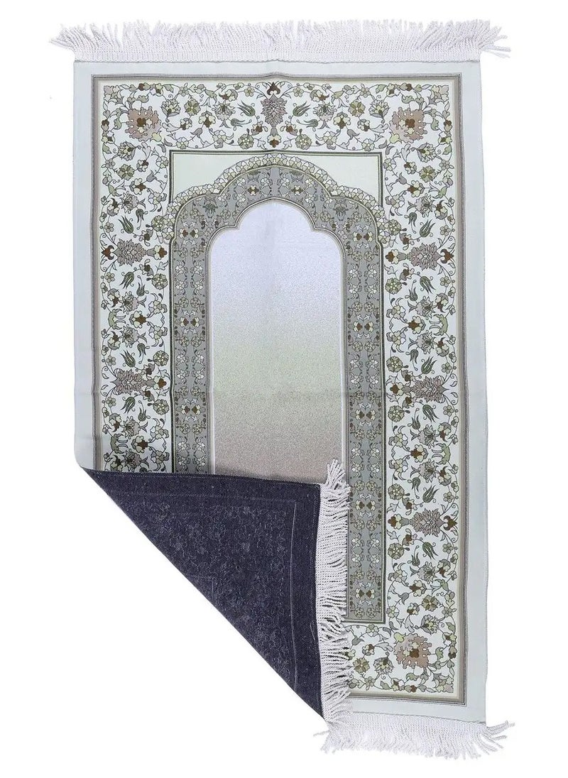 MANASEK - Manasek Boxed Prayer Mat With Dress_05b Green - Image 1