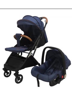 burbay Baby stroller with 2-in-1 foldable car seat  - Image 1
