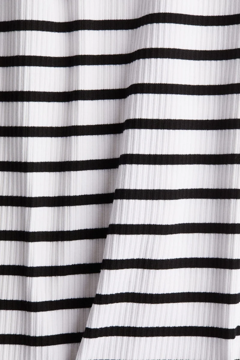 H&M MAMA Ribbed T-shirt dress