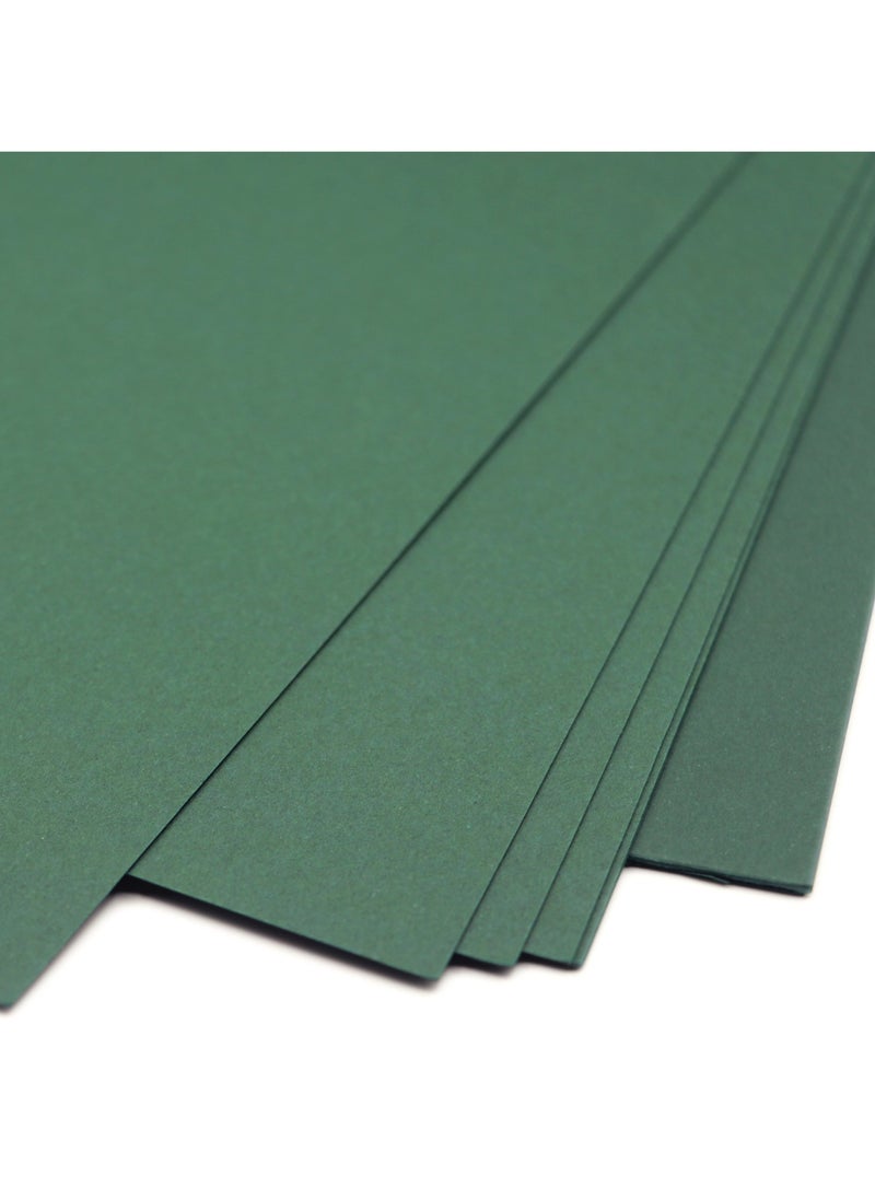 firstnock - Dark Green Paper A4 Thick 270GSM Green Card Stock, Tag, Drawing, Craft Making Paper, School and office use - Image 1