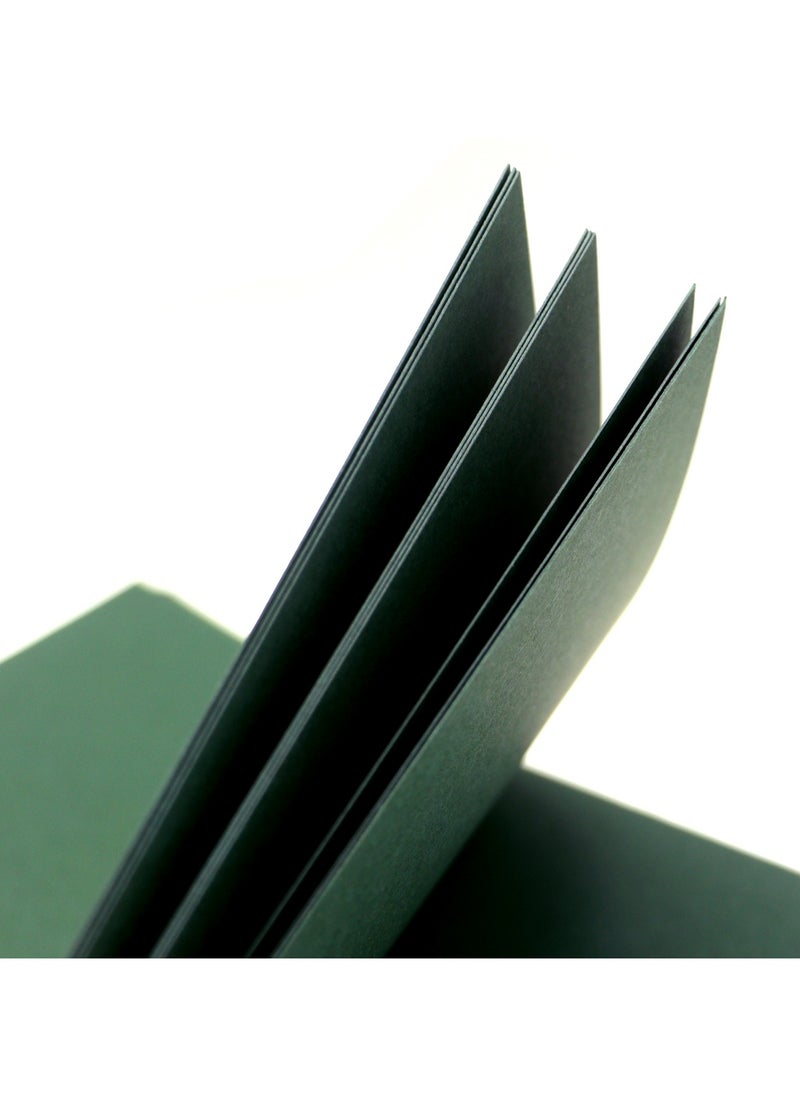 firstnock - Dark Green Paper A4 Thick 270GSM Green Card Stock, Tag, Drawing, Craft Making Paper, School and office use - Image 1