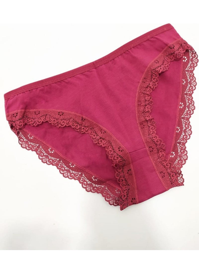 KOTA Women's Lace Detailed Undershirt Panties Set  - Image 2