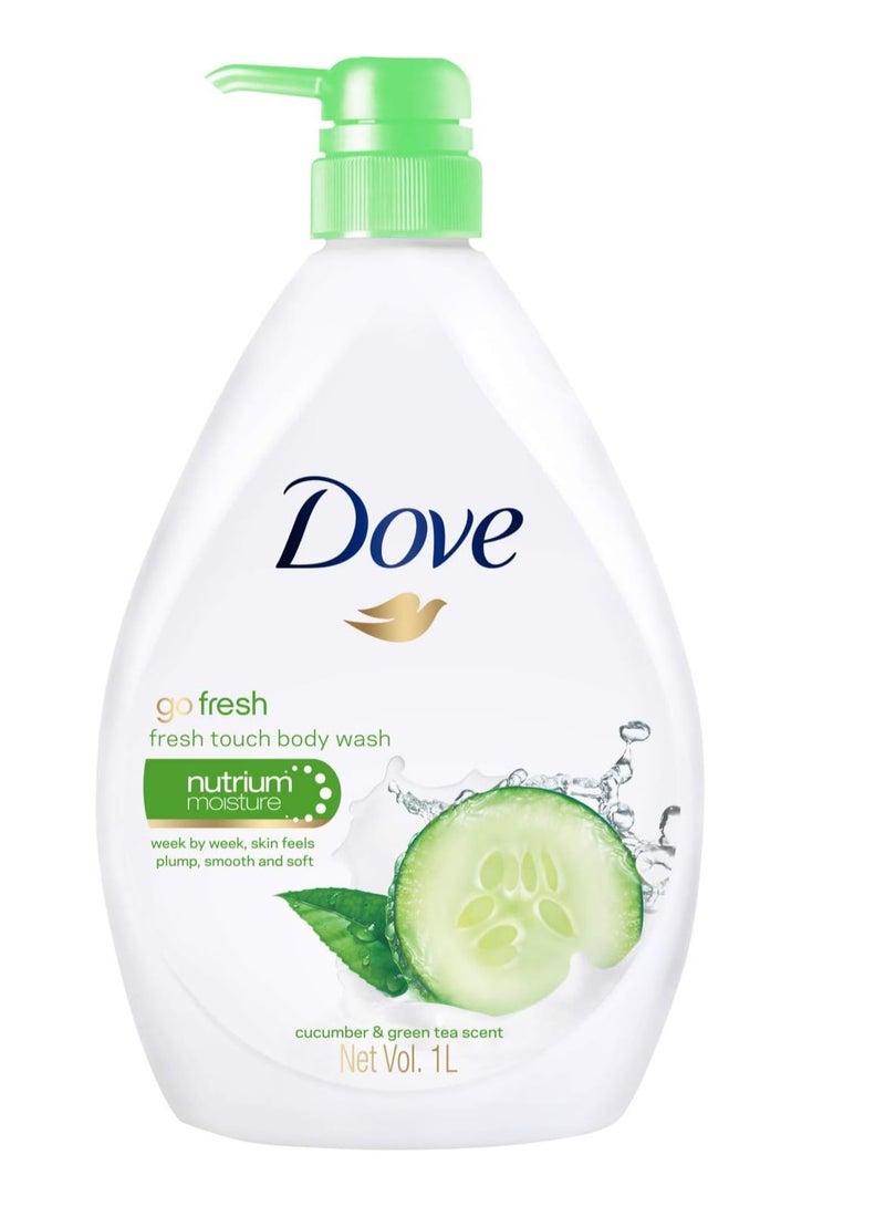 غسول الجسم برائحة الخيار والشاي الأخضر 1000 مل