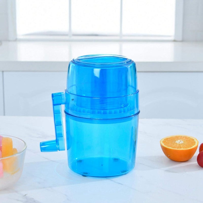 cheekyglo Shaved Ice Machine, Mini Manual Ice Crusher, Portable Ice Maker Crushed Ice for Kitchen - Image 3