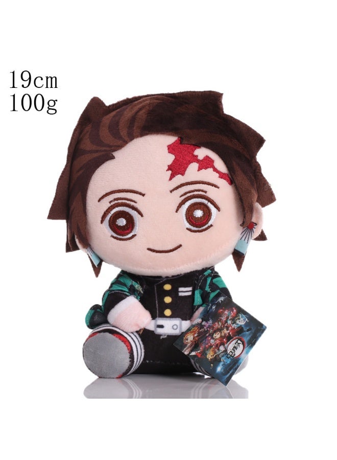 هالامودو دمى محشوة ، 19 سم - هدايا عيد الميلاد والحلاوة لتزيين غرف النوم وغرف المعيشة والمكاتب والمكاتب ولعب اطفال الاسترخاء - Image 1