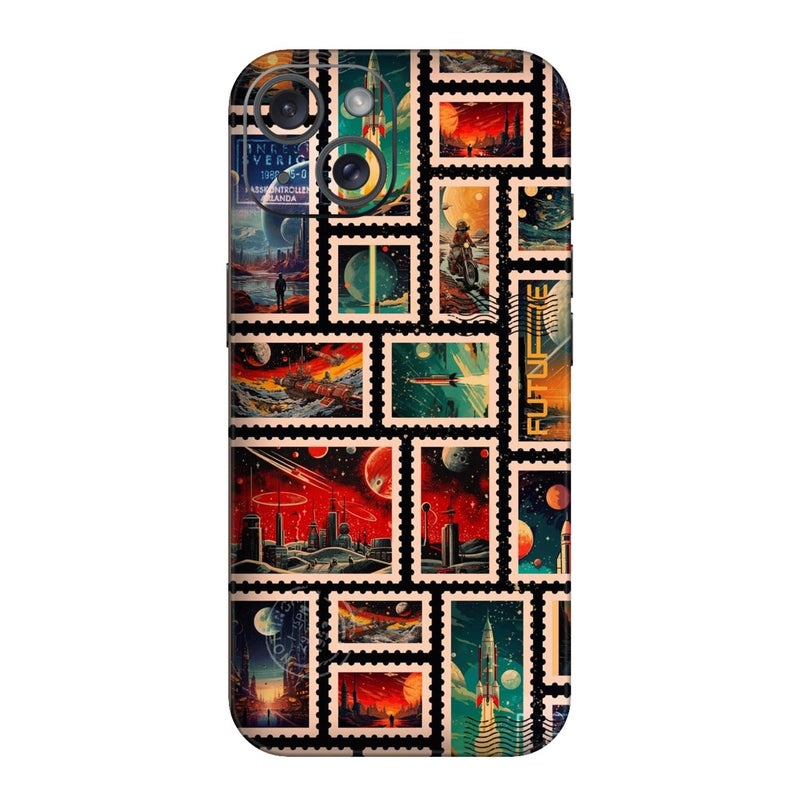 WRAP CRAFT Mobile Skin Sticker Compatible with Apple iPhone 15 Skin Not Back Cover, Camera & Back Protector Mobile Skin Wrap; Apple 15-KE-107 - Image 1