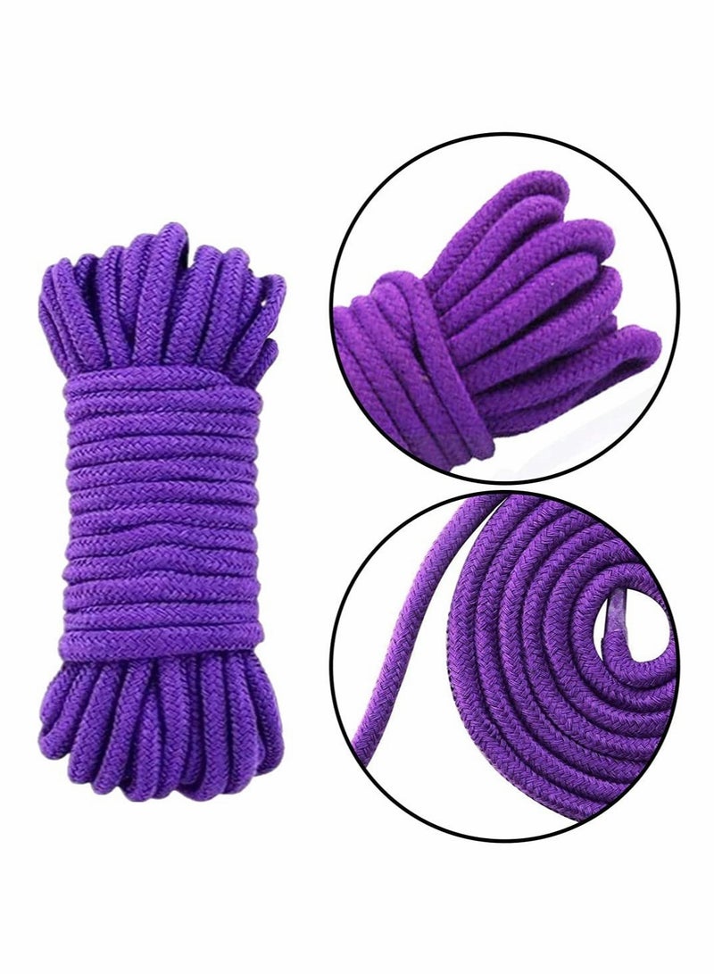 KASTWAVE 2 Roll 10M Soft Cotton Rope, Natural Durable Long Cotton Rope for Crafts Wall Hangings Plant Hangers Knotting  - Image 2