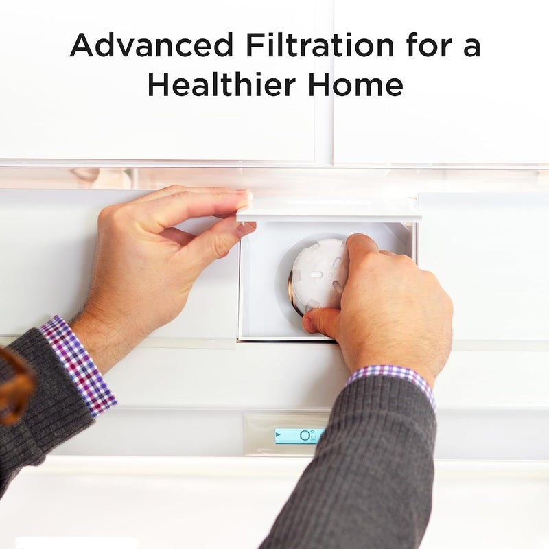 Subzero Sub-Zero Refrigerator Replacement Water Filter Cartridge and Air Filter Combo Pack 4204490 7007067 - Image 4
