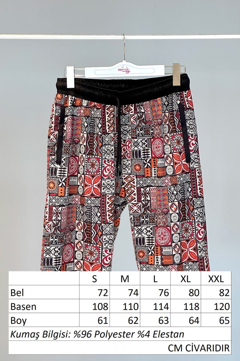 Remsa Mayo Remsa Swimsuit Patterned Men's Shorts Capri Swimsuit Rks-05 - Image 4