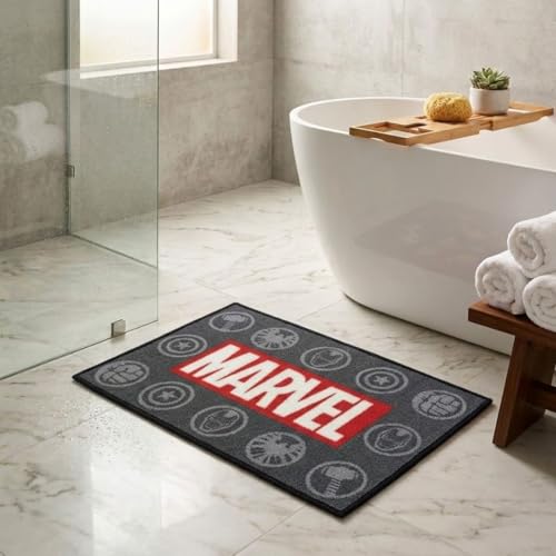 Athom Trendz Athom Living Marvel Marvel Kids Doormat 37x57 cm (Pack of 1) - Image 1