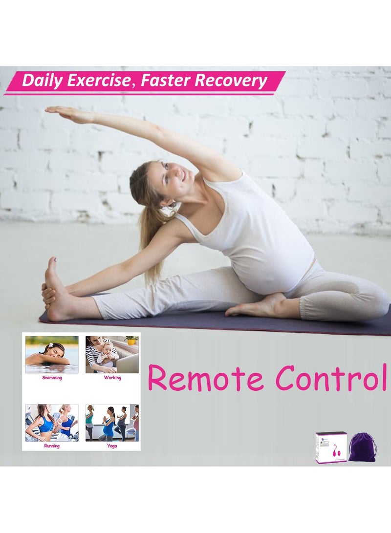 YETRUN Muscle Massager Tissue Massage for Pain Relief Exercise Products Remote Control Red 