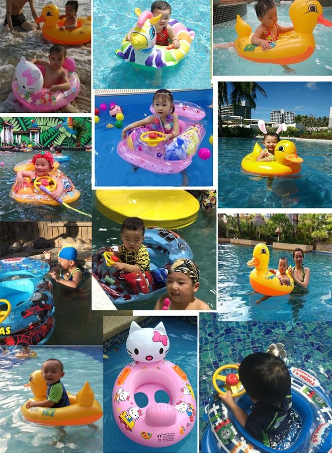 general Portable Baby Inflatable Swimming Floating Seat Swimming Ring - Image 4