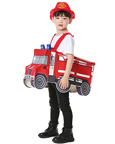 Seasons Toddler Fire Truck Costume for Child 3-5 years - Image 3