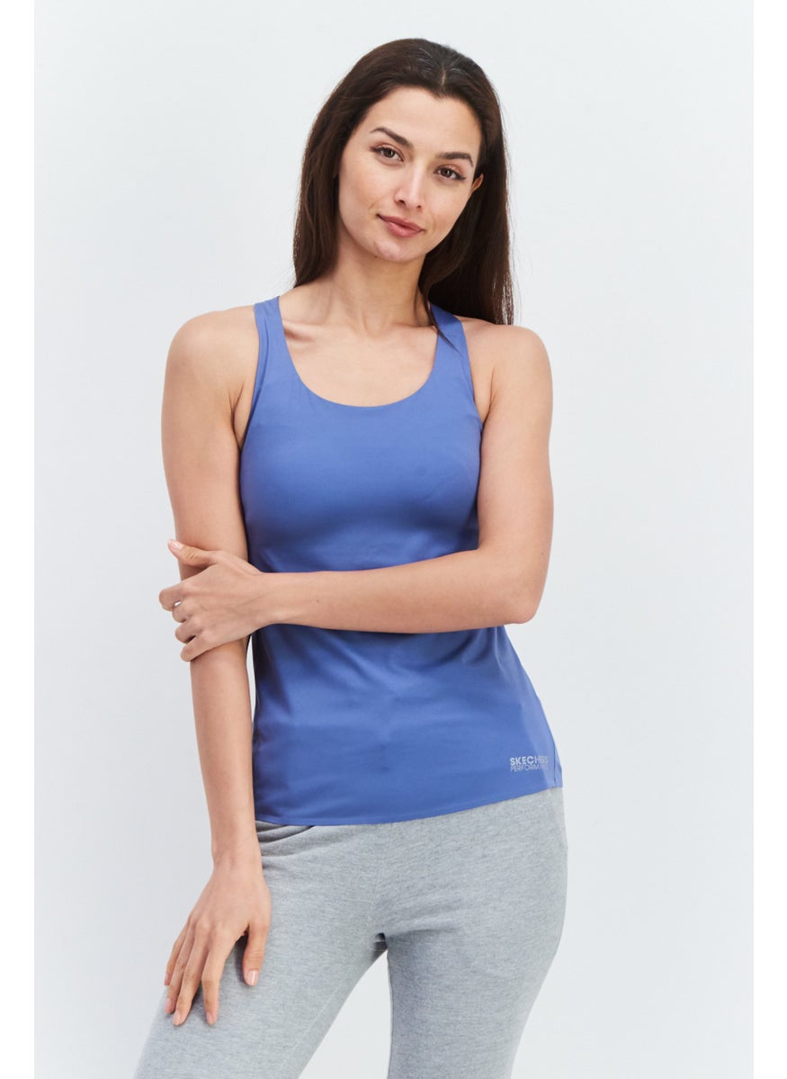 Women Sportswear Fit Sleeveless Training Top, Slate Blue - pzsku/ZF2391964521A234003F8Z/45/_/1737642151/9d920e9e-dda5-4161-b364-e18cee7df8d7