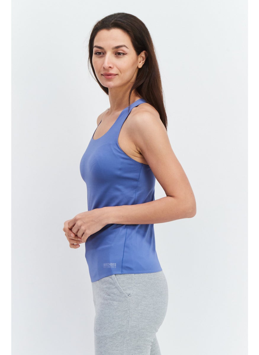 Women Sportswear Fit Sleeveless Training Top, Slate Blue - pzsku/ZF2391964521A234003F8Z/45/_/1737900644/d4436da1-1556-4308-ab2f-2792e8599505