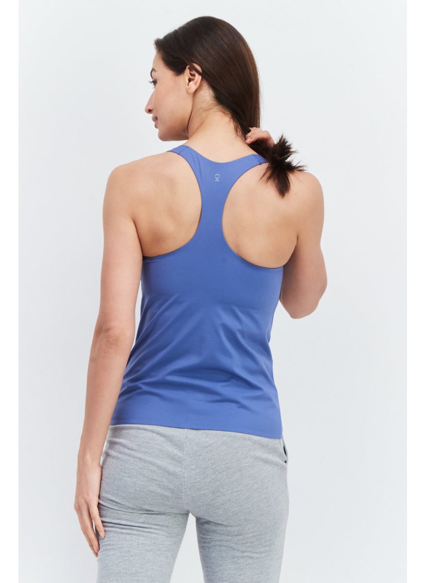 Women Sportswear Fit Sleeveless Training Top, Slate Blue - pzsku/ZF2391964521A234003F8Z/45/_/1739715299/087d9dea-53fc-460c-897e-22476d155733