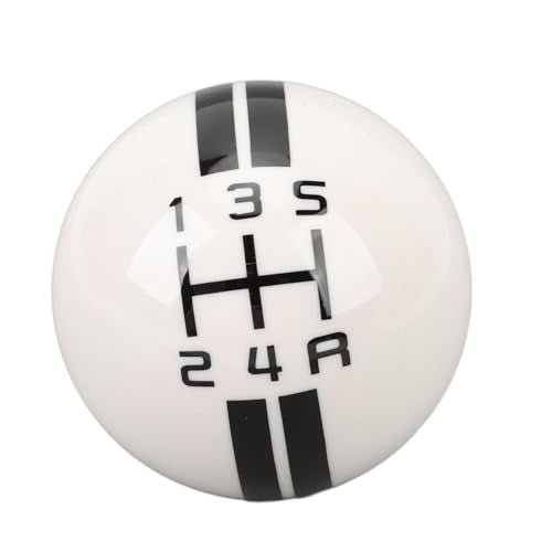 KIMISS 5 Speed Manual Shift Knob for 19672018 Round Ball Design with 3 Adapters Racing Style Gear Shifter - Image 3