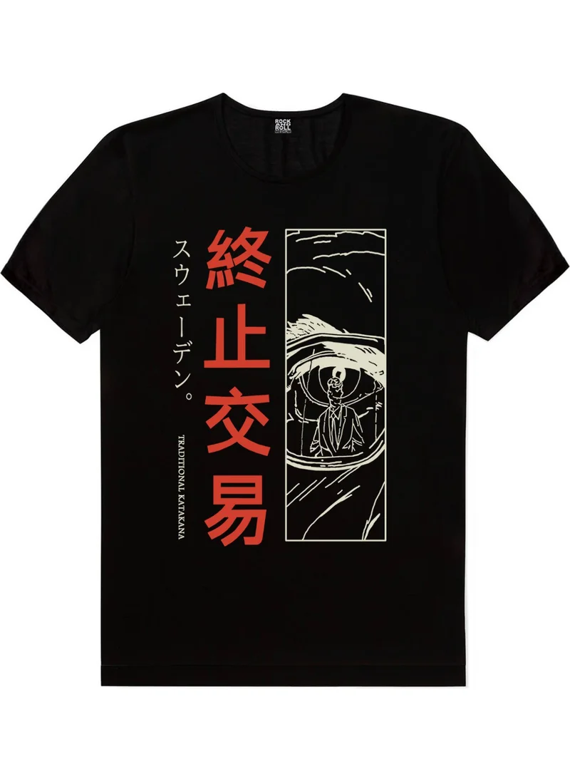 Rock&Roll One Eye Black Short Sleeve Women's T-Shirt
