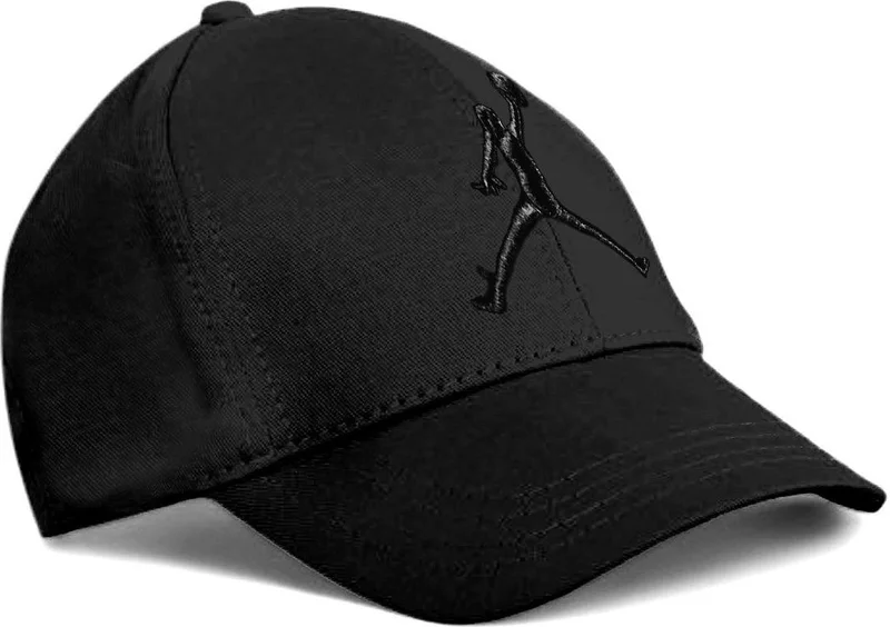 Eke Tekstil EKE TEKSTİL Black Color Black Logo Baseball Jordan Hat