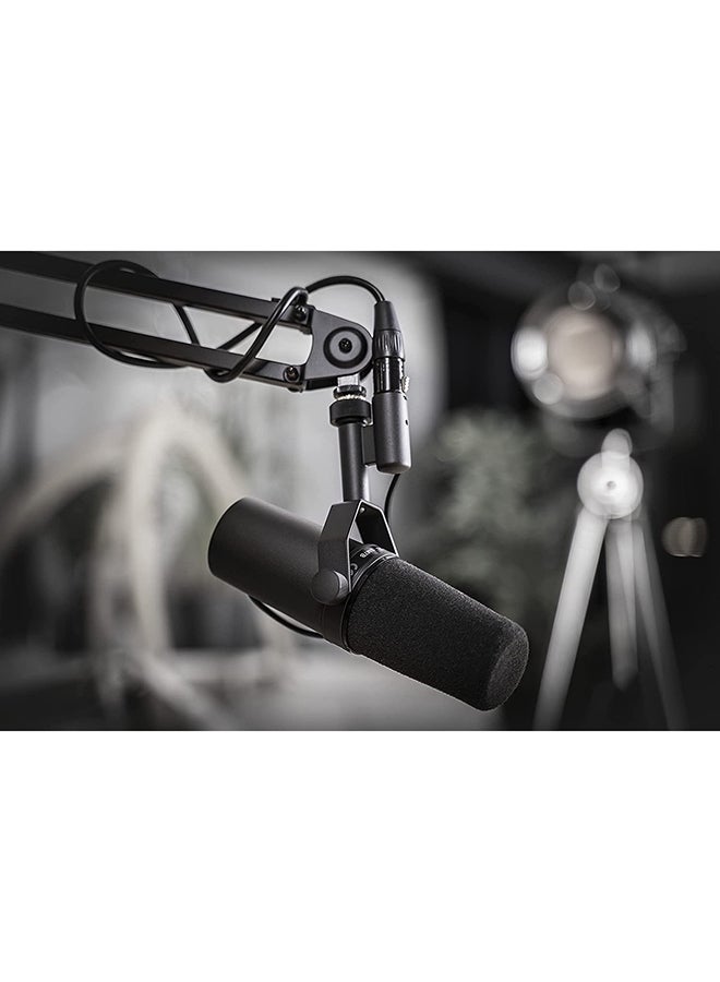 شور ميكروفون صوتي ليجيندري Shure Sm7b أسود - Image 4