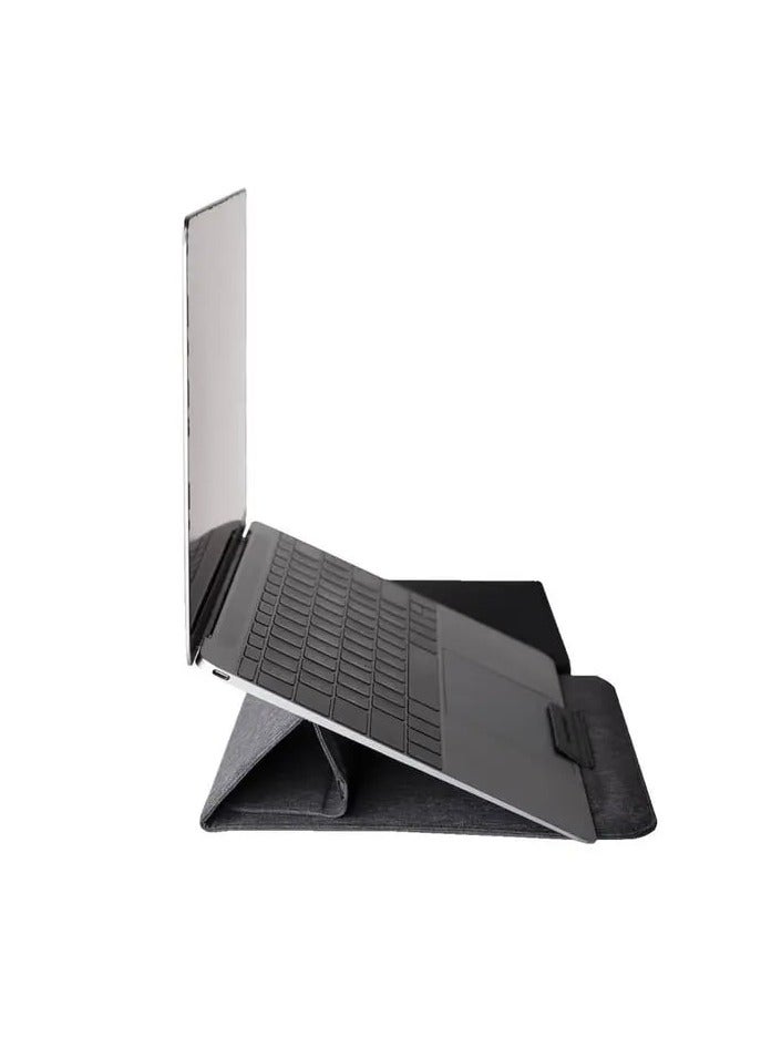 فيفا حافظة كمبيوتر محمول متعددة الوظائف لجهاز ماك بوك برو 16 بوصة - رمادي داكن - Image 2