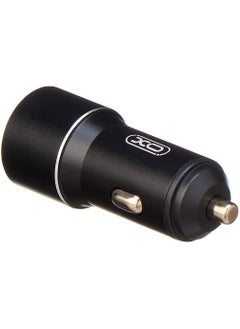 XO XO TZ09 Car Charger with Lightning Cable - Black  - Image 2