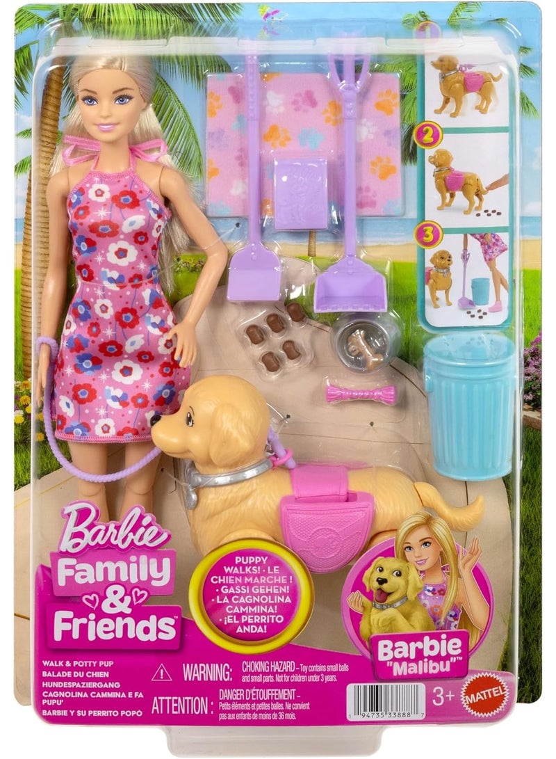 Barbie Walk and Potty Pup JJB46 - Image 1