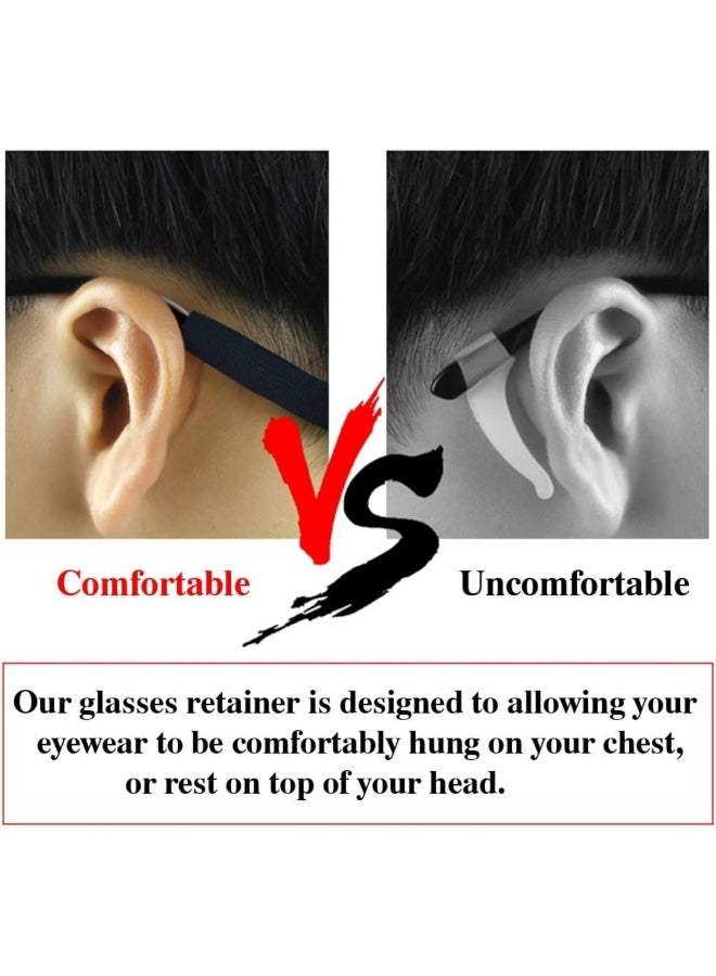 مجموعة ميني تري الرياضية لخمسة أربطة نظارات شمسية قابلة للتعديل، مانعة للانزلاق، مثالية للجري والتخييم والقراءة في الهواء الطلق. - Image 5