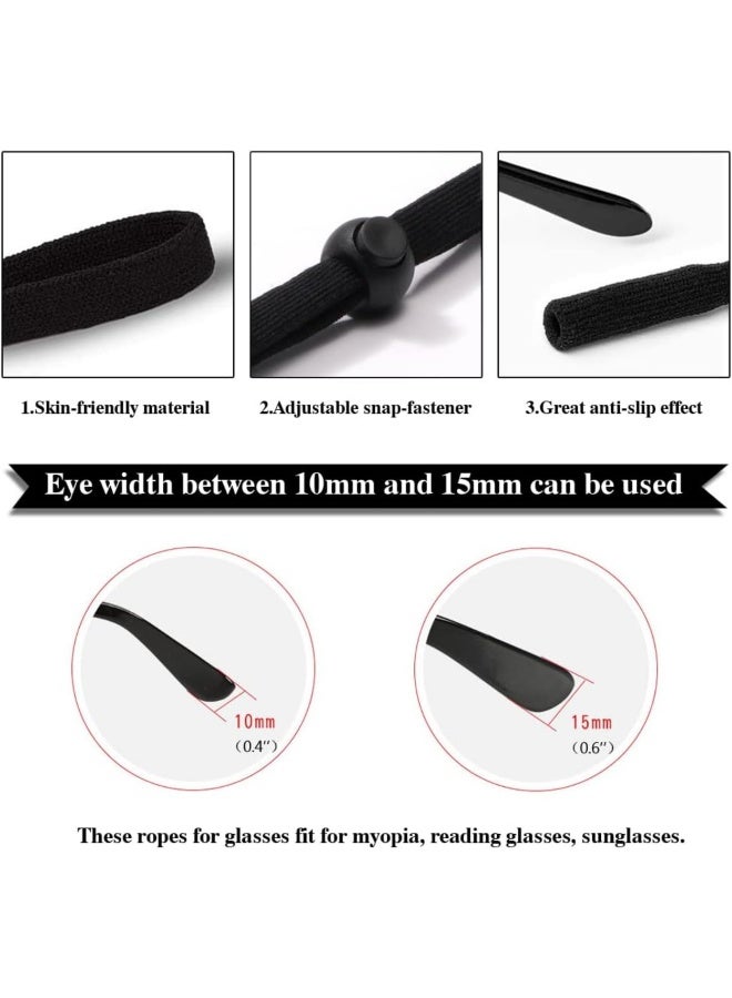 مجموعة ميني تري الرياضية لخمسة أربطة نظارات شمسية قابلة للتعديل، مانعة للانزلاق، مثالية للجري والتخييم والقراءة في الهواء الطلق. - Image 3