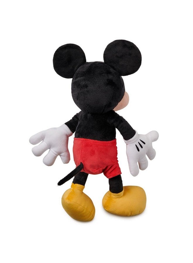Disney Store Official Mickey Mouse Medium Soft Toy for Kids, Cuddly Character with Fuzzy Texture and Embroidered Details, Soft Tail, Plushy Suitable for All Ages. - Image 4