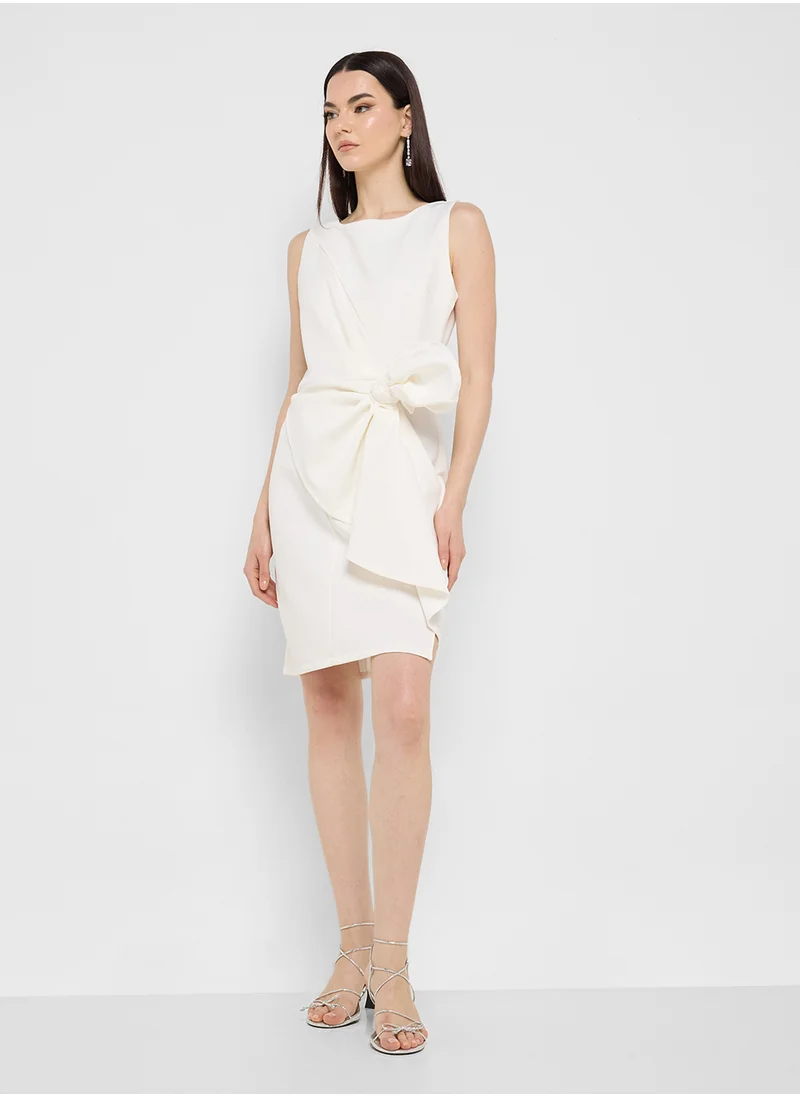 Ginger Knot Detail Dress